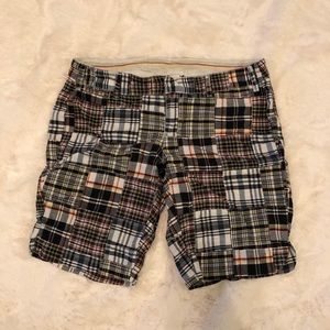 Plaid shorts